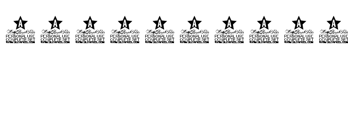 Attraction Personal Use Font OTHER CHARS
