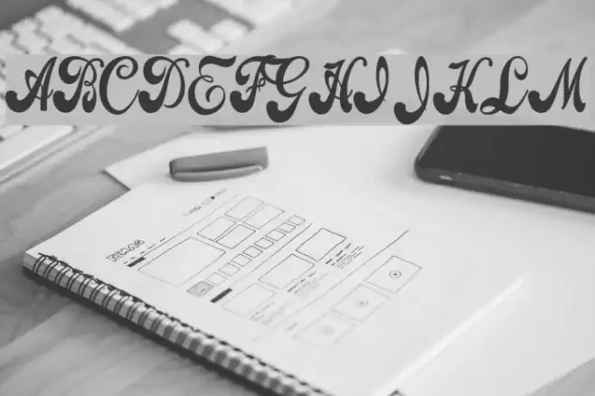 Attraction Personal Use  Font examples