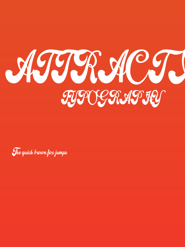 Attraction Personal Use  Poster