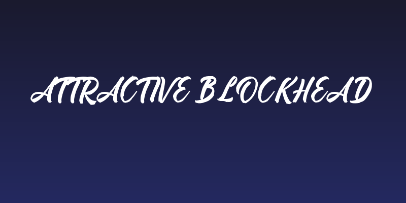 Attractive Blockhead Social Header