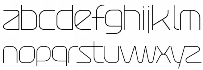 Atures 100 PERSONAL USE ONLY Font LOWERCASE