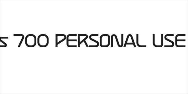 Atures 700 PERSONAL USE ONLY Logo