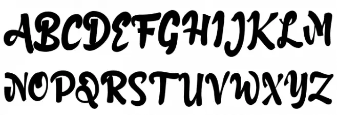 Atusan_Script Polices MAJUSCULES