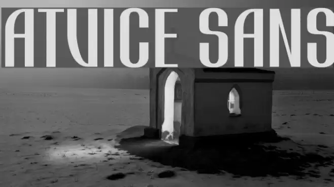 Atvice Sans Font examples