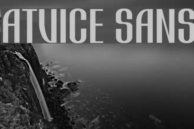 Atvice Sans Font examples