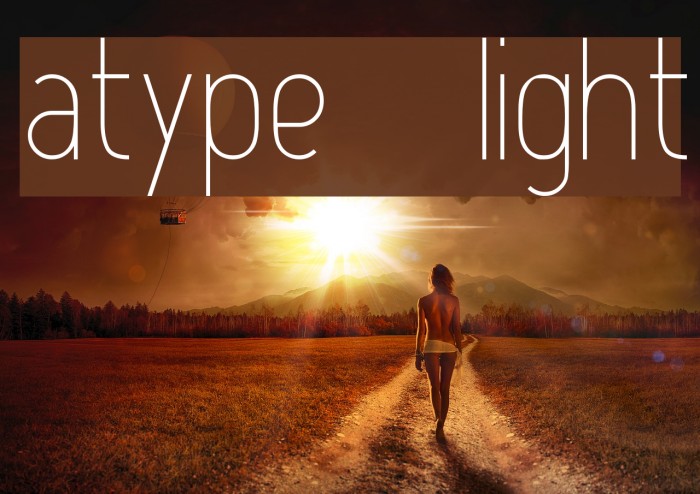 Atype 1 Light لخطوط تنزيل examples