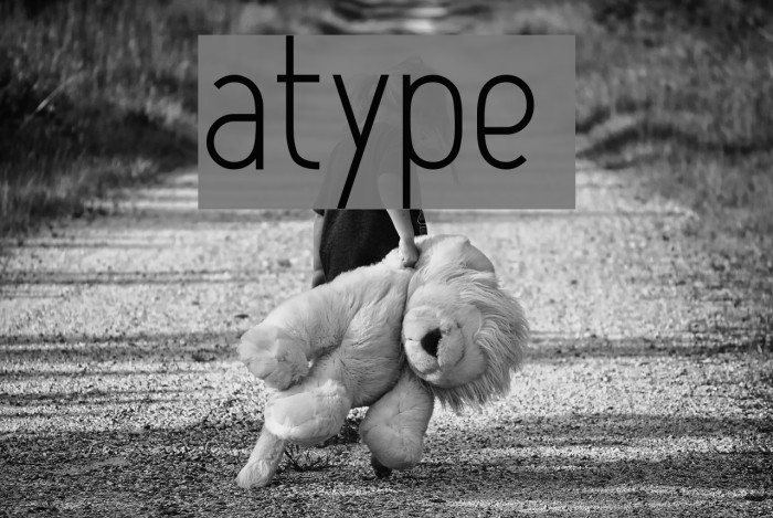 Atype 1 Font examples