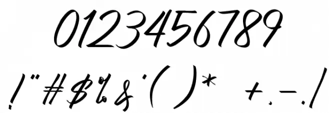 Atziluth-Script Font OTHER CHARS