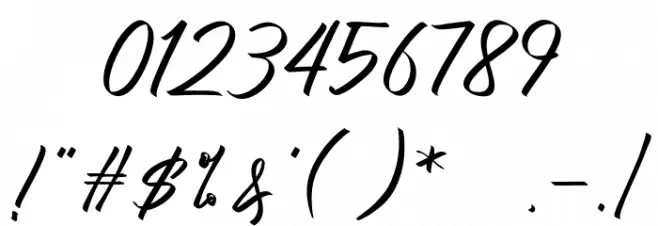 Atziluth-Script Font OTHER CHARS