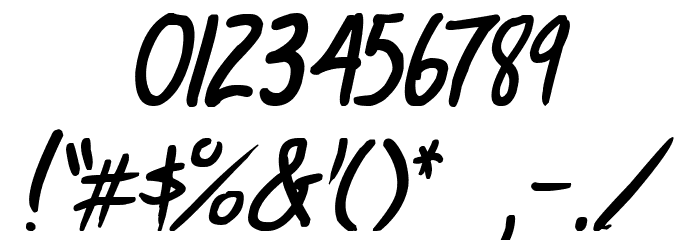 at risk youth Italic Font OTHER CHARS