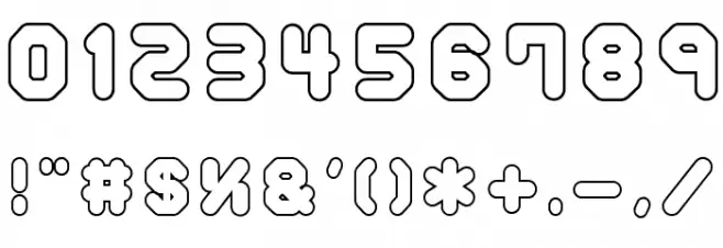 atarax-p white Font OTHER CHARS