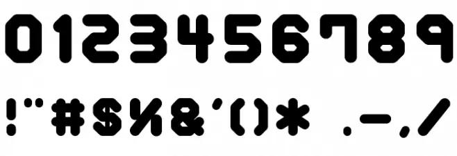 atarax-p Font OTHER CHARS