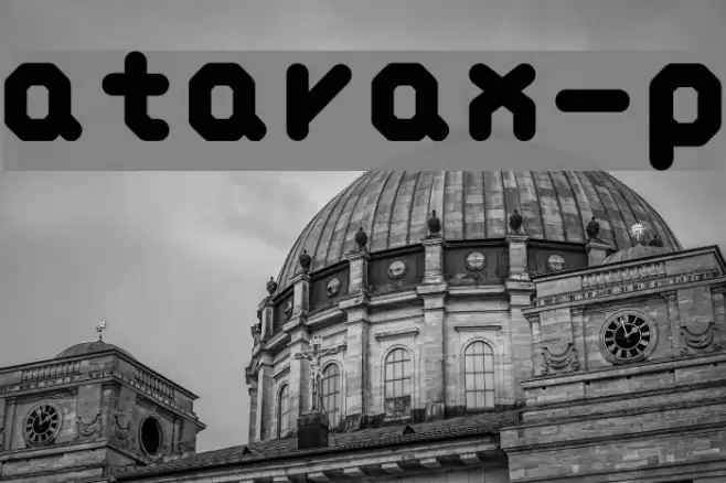 atarax-p Font examples