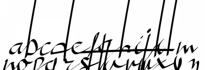 athens_free Font LOWERCASE