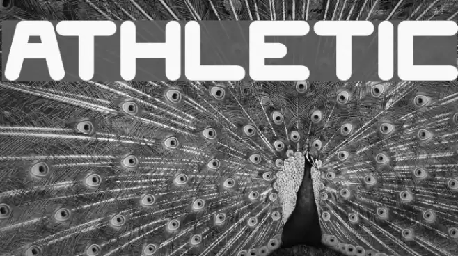 athletic Font examples
