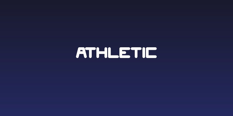 athletic Social Header