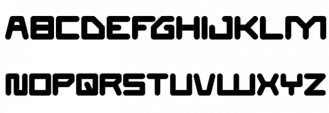 athletic Caratteri MINUSCOLO