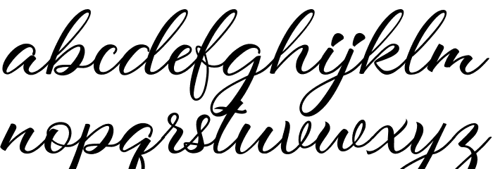 atmaka Font LOWERCASE