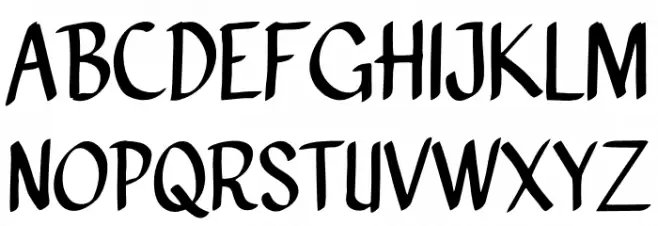 AUFSTEHEN Font UPPERCASE