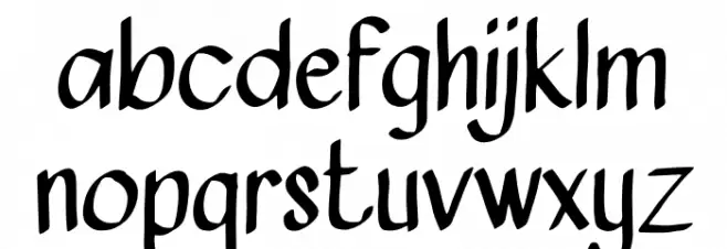 AUFSTEHEN Font LOWERCASE