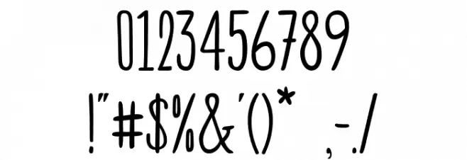 AURELLY Font OTHER CHARS