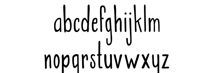 AURELLY Font LOWERCASE