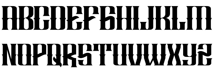 AURILIA NURLAZIKANA Font LOWERCASE