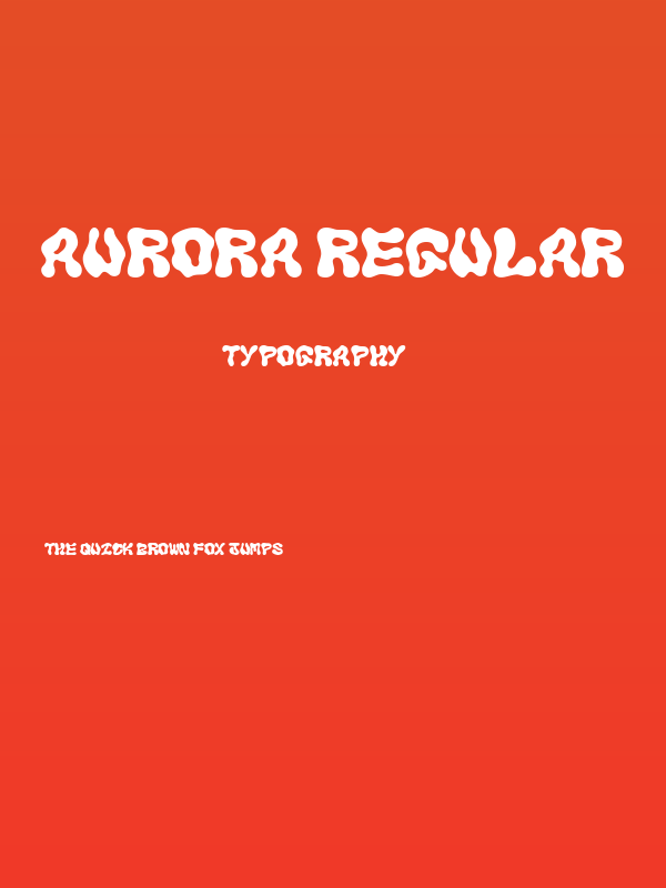 AURORA Regular Poster