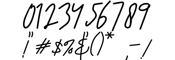 AUSTIN Font OTHER CHARS