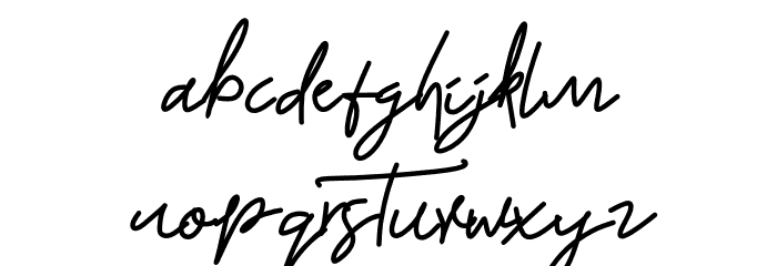 AUSTIN Font LOWERCASE