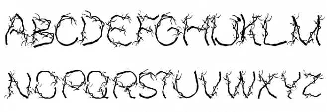 AUTUMN Schriftart Groß