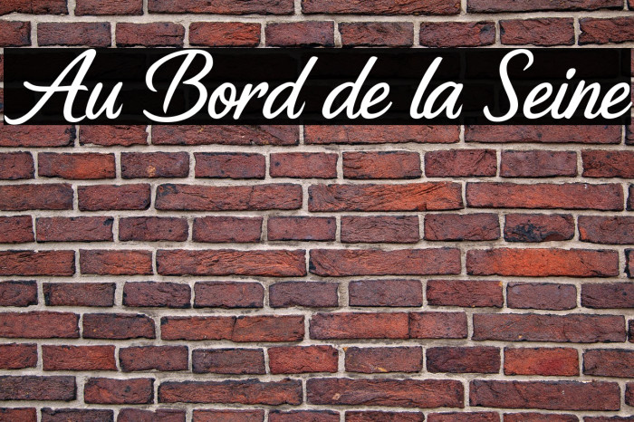 Au Bord de la Seine Example 2