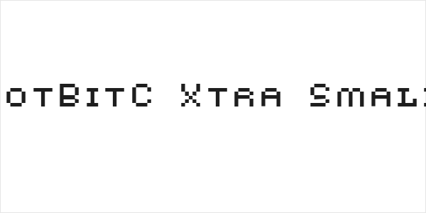 AuX DotBitC Xtra SmallCaps Logo