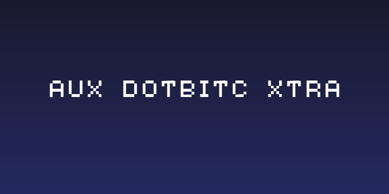 AuX DotBitC Xtra Social Header
