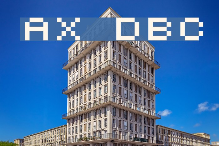 AuX DotBitC Font examples