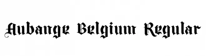 Aubange Belgium Regular  baixar fontes gratis