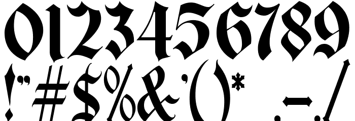 Aubange Belgium Regular 字体 其它煤焦