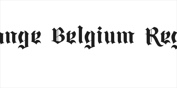 Aubange Belgium Regular Logo