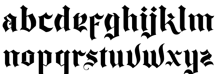 Aubange Belgium Regular 字体 小写