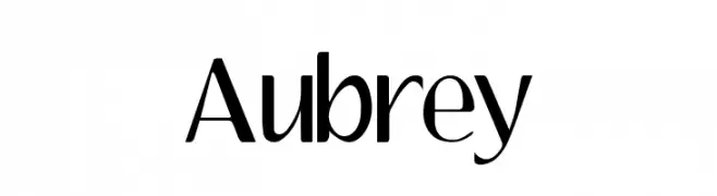 Aubrey  baixar fontes gratis