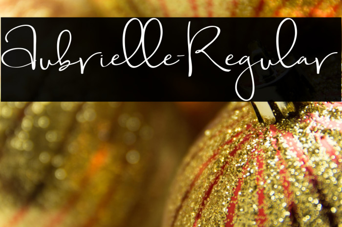 Aubrielle-Regular Example 2