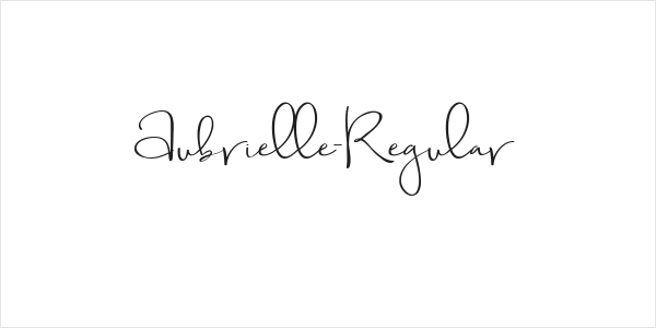 Aubrielle-Regular Logo