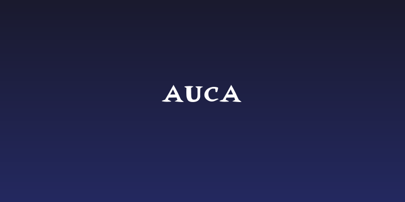 Auca Social Header