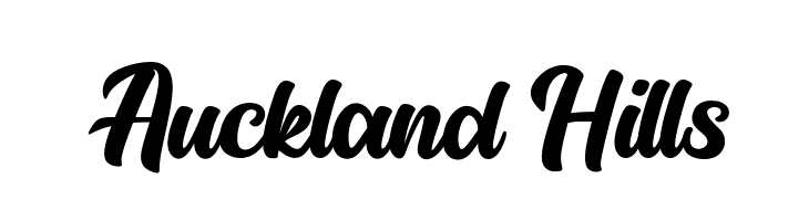 Auckland Hills  les polices de caractères gratuit tlcharger