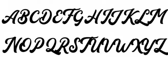 AucklandScriptFree Polices MAJUSCULES