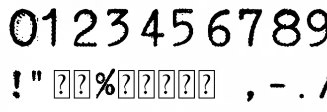 Aucznik 1303 Polices AUTRES CHARS