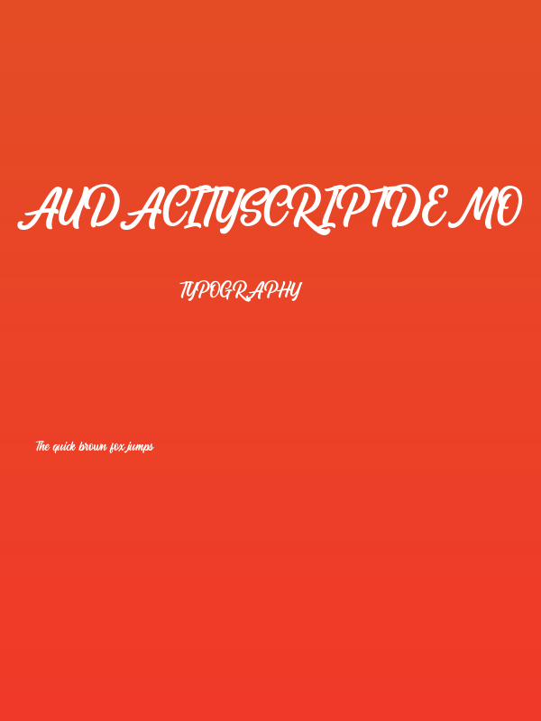 AudacityScriptDEMO Poster