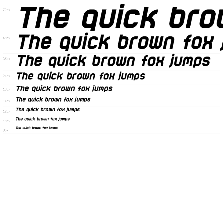 Audex Italic Waterfall