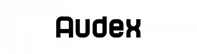 Audex  Fuentes Gratis Descargar