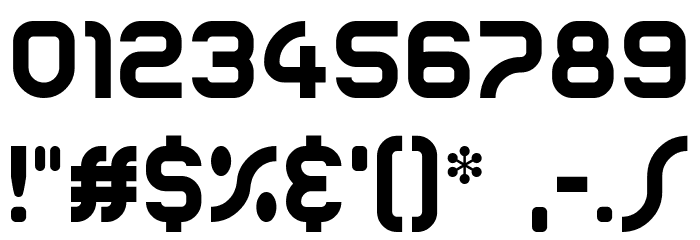 Audex Font OTHER CHARS